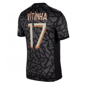 Paris Saint-Germain Vitinha #17 Rezervni Dres 2023-24 Kratak Rukavima